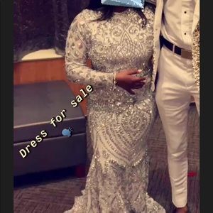 Custom made prom dress